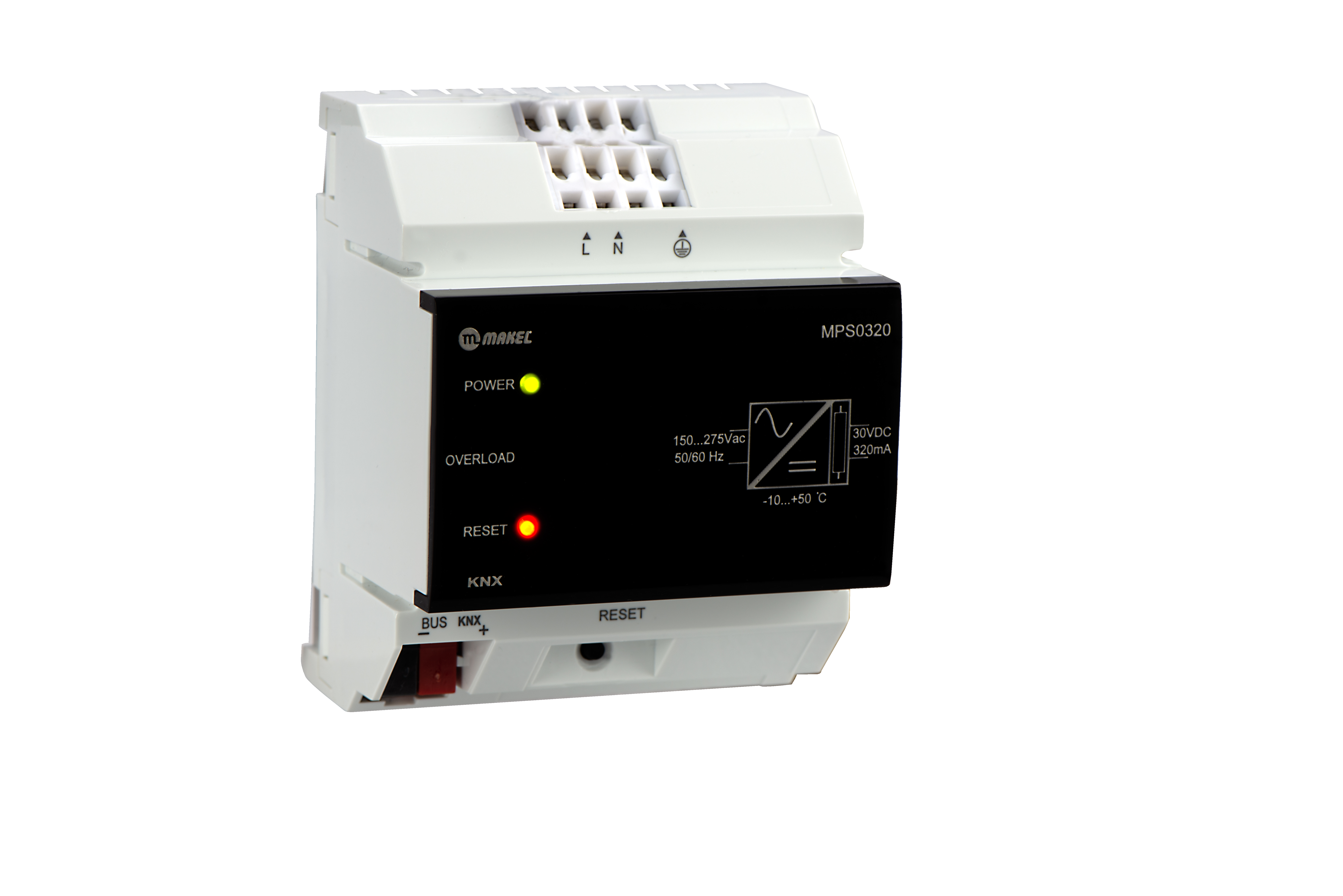 MPS0320 KNX Spannungsversorgung von MAKEL mit 320mA