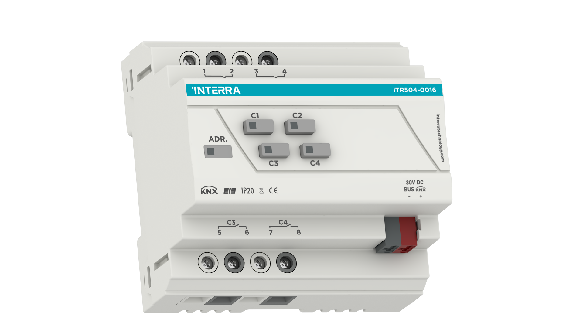 4 Kanal KNX Aktor / Kombiaktor 4 Kanal KNX Aktor / Kombiaktor