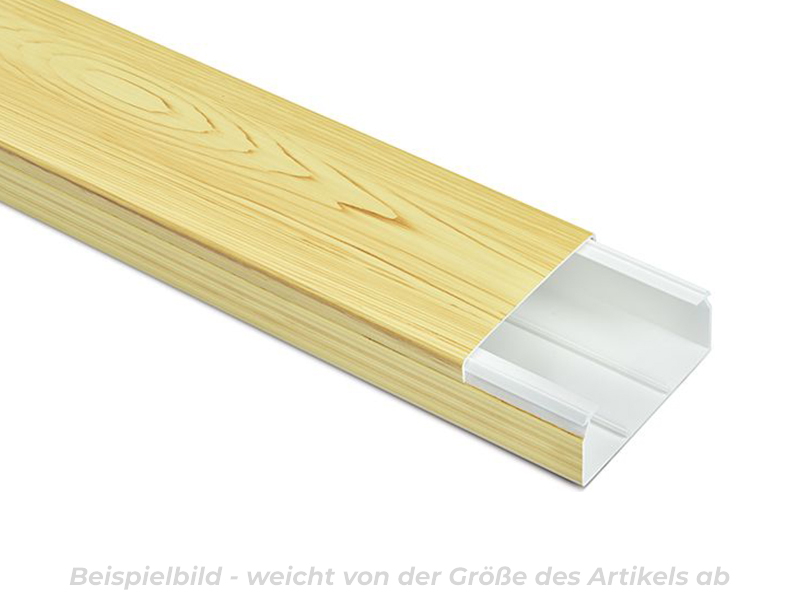 Kabelkanal Kiefer / Fichte 40x15 mm Selbstklebend (1m Stück) Kabelkanal Kiefer / Fichte 40x15 mm Selbstklebend (1m Stück)