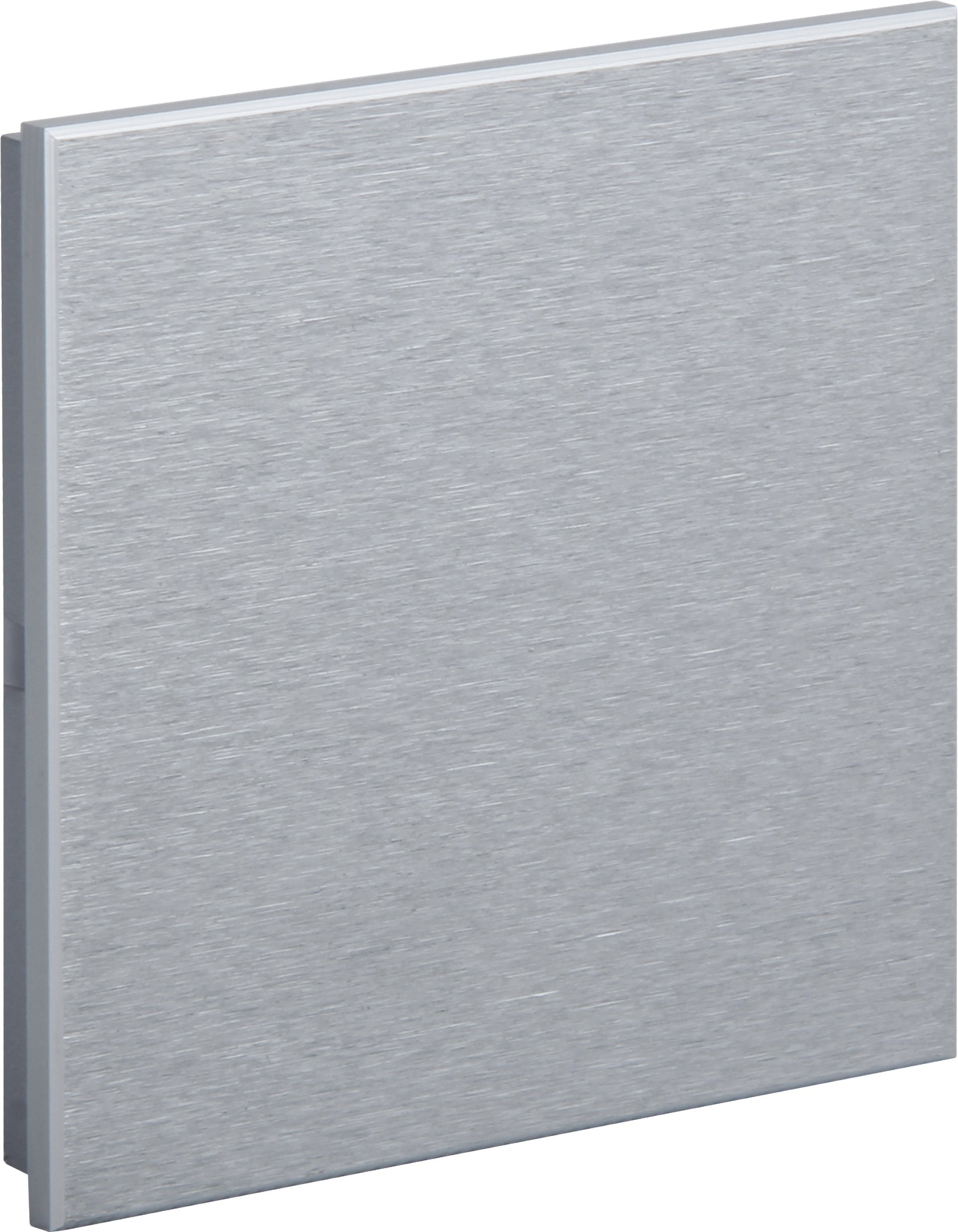 Rosa-Switch-Natural_MG_0871 ROSA KNX Metalltaster Aluminium Natur mit 1 Taste