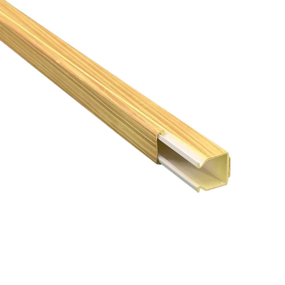 Kabelkanal Buche 15x15 mm 2x1m Set | Selbstklebend Holzoptik Kabelführung Kabelkanal Buche 15x15 mm 2x1m Set | Selbstklebend Holzoptik Kabelführung