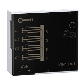 knx-binaereingang-MAKEL-MIN1004-L Im Paket inklusive: MAKEL KNX Tasterschnittstelle