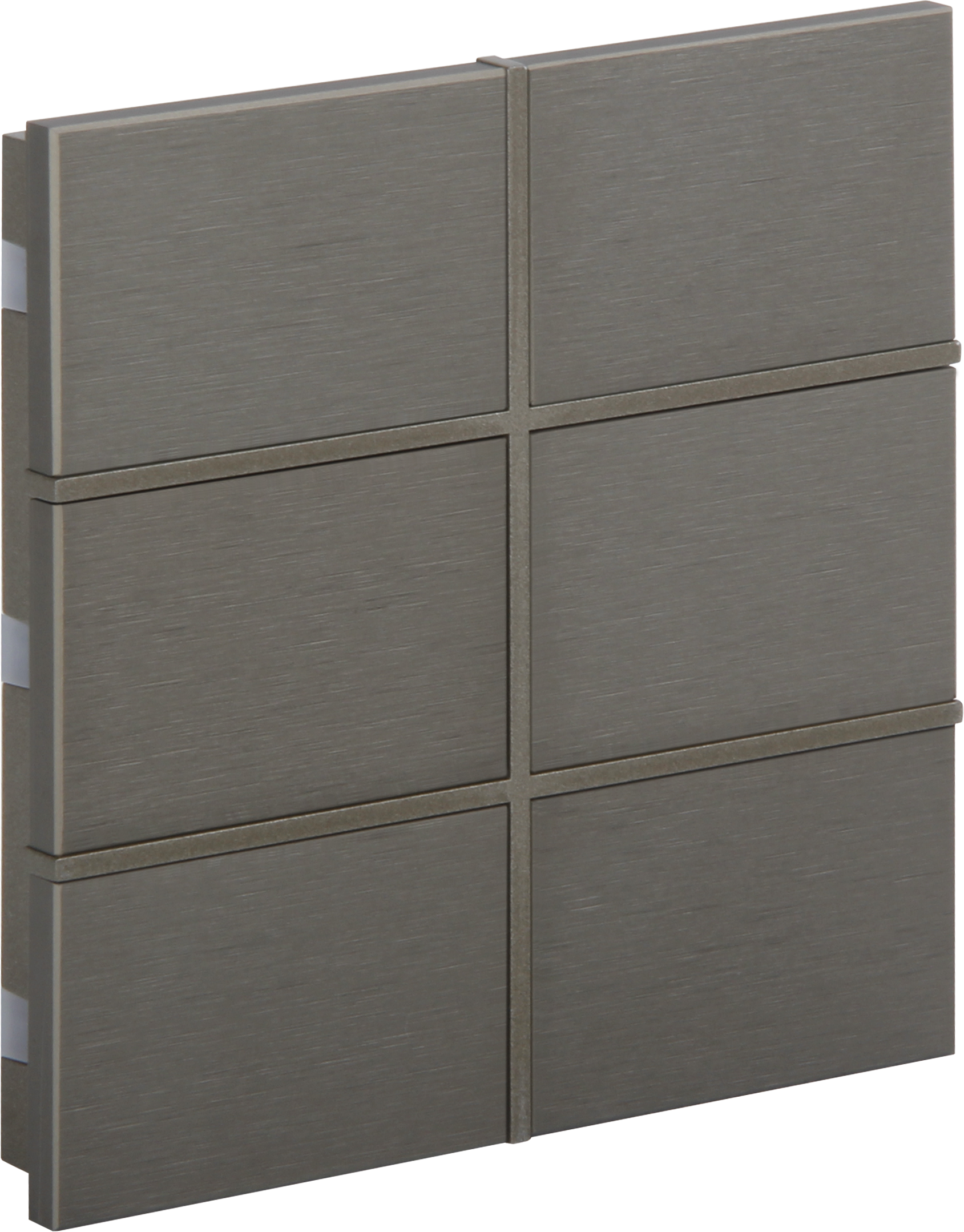 Rosa-Switch-Bronze_MG_0878 ROSA KNX Metalltaster Bronze mit 6 Tasten