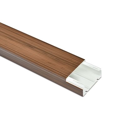 Kabelkanal Dunkel Braun 20x10 mm Schrauben/Bohren (1m Stück)