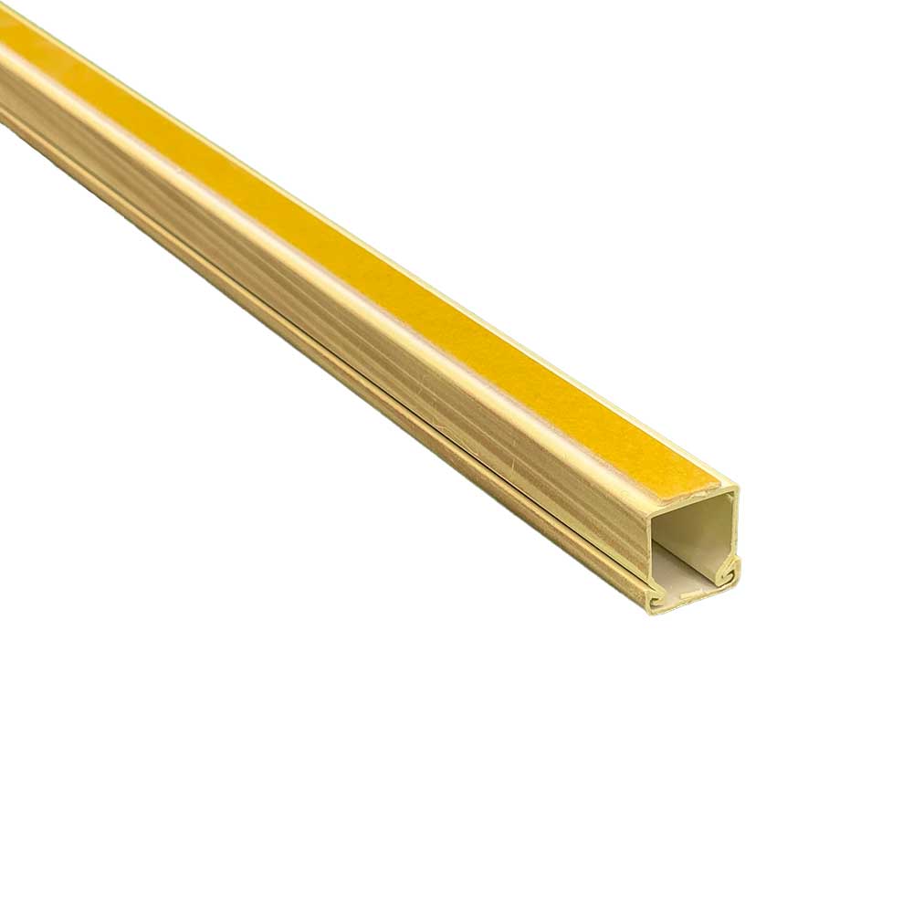 Kabelkanal Buche 15x15 mm 2x1m Set | Selbstklebend Holzoptik Kabelführung Kabelkanal Buche 15x15 mm 2x1m Set | Selbstklebend Holzoptik Kabelführung