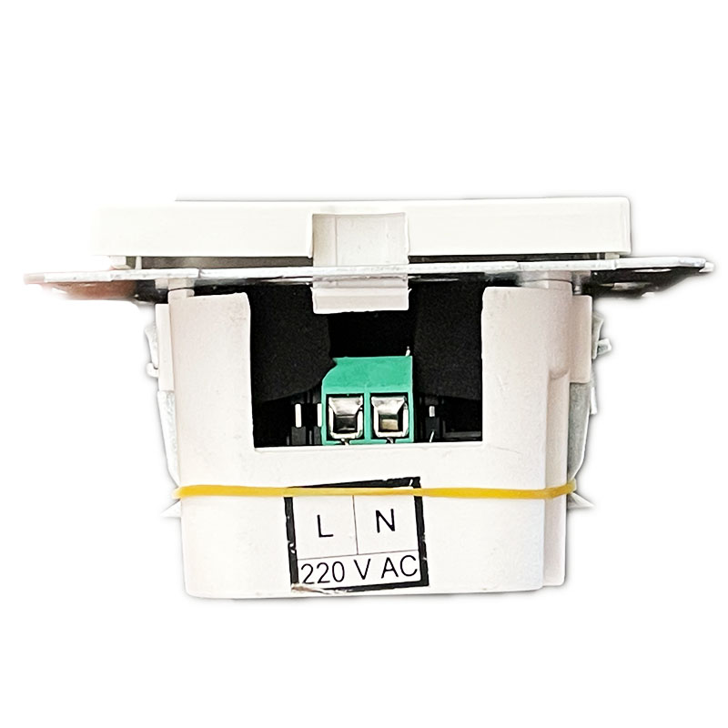 USB Steckdose 2-fach mit Ladefunktion Eiche Holz Optik - CANDELA Serie