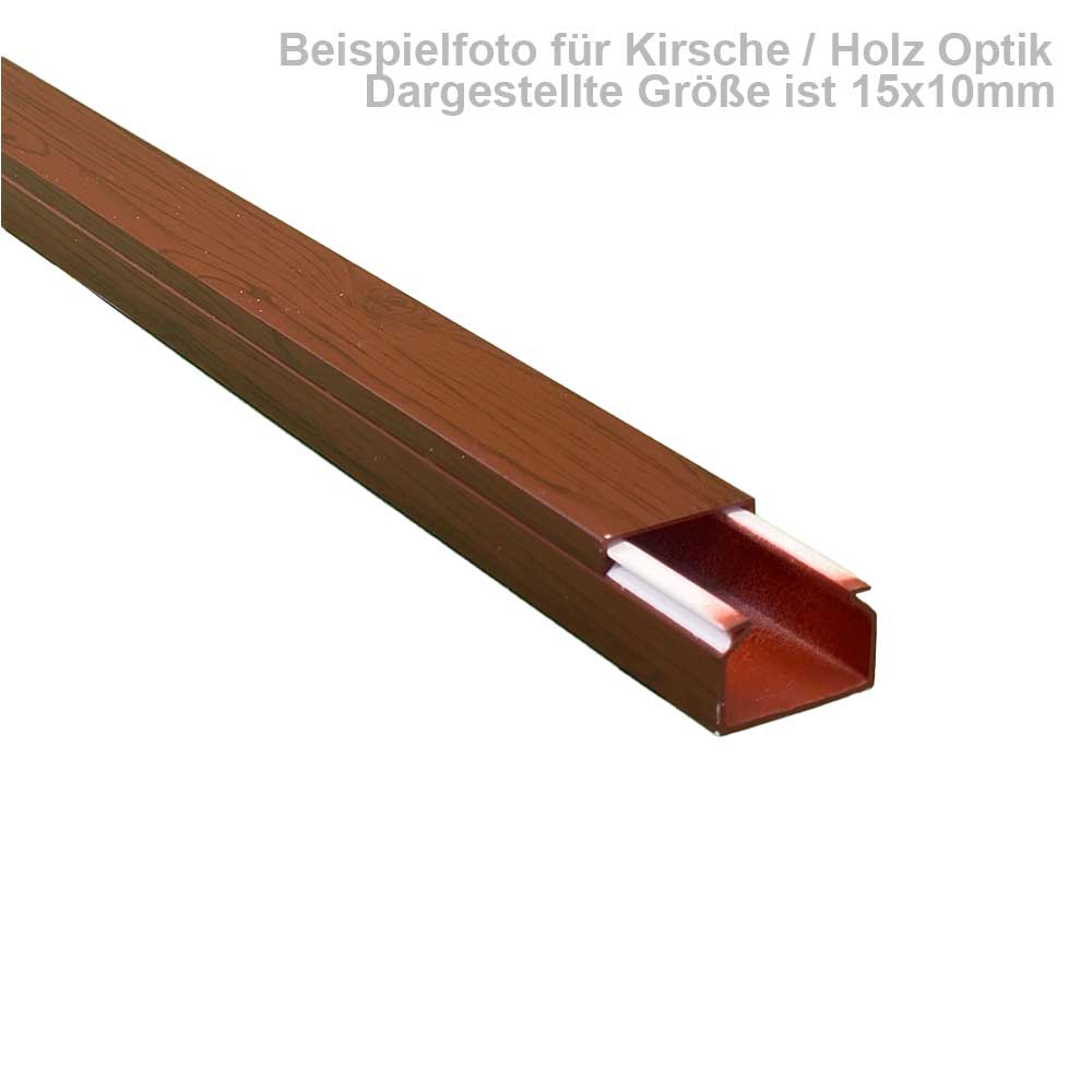 Kabelkanal Kirsche Dunkel 40x25 mm Schrauben/Bohren (1m Stück) Kabelkanal Kirsche Dunkel 40x25 mm Schrauben/Bohren (1m Stück)