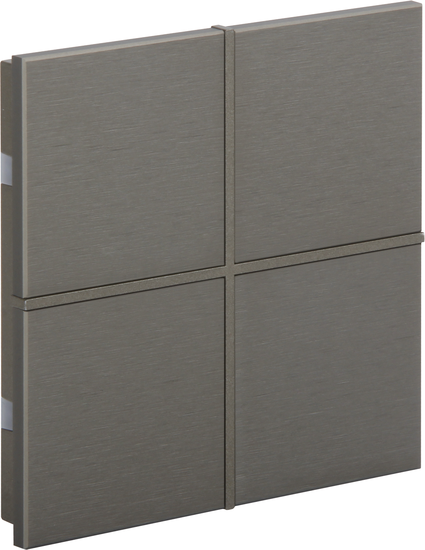 Rosa-Switch-Bronze_MG_0879 ROSA KNX Metalltaster Bronze mit 4 Tasten