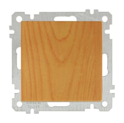 Wechselschalter Eiche Holz Optik – Lichtschalter – CANDELA Serie – Unterputz