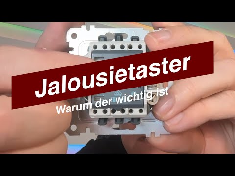 Jalousietaster/ Rolladentaster Weiß 230V – Unterputz - CANDELA Schalterserie